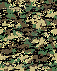 Camouflage pattern, seamless - vector image