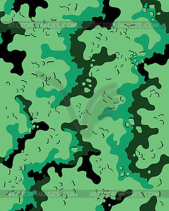 Camouflage pattern, seamless illustration - vector image