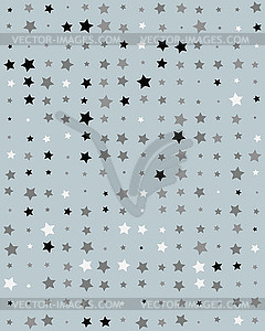 Seamless pattern with stars - vector clipart