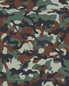 Camouflage seamless  pattern - vector clip art