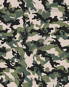 Camouflage seamless  pattern - vector clipart / vector image