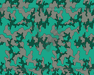 Camouflage pattern.Seamless army wallpaper - vector clipart