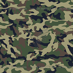 Camouflage pattern, military print .Seamless - vector clipart