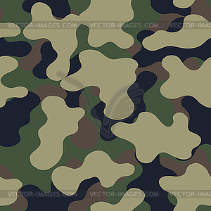 Camouflage pattern, military print .Seamless - vector EPS clipart