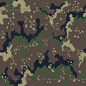 Camouflage pattern, military print .Seamless - vector image