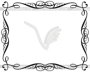 Decorative frames - vector clipart