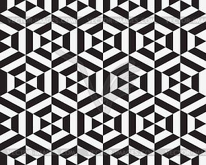Hexagon seamless pattern - vector clipart