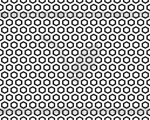 Hexagon, seamless pattern - vector clipart / vector image