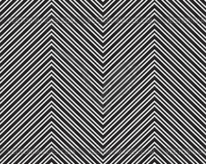 Zigzag lines, seamless pattern - vector clipart