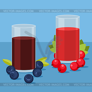Fresh juice - vector image
