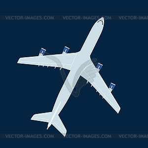 Jet liner - vector image