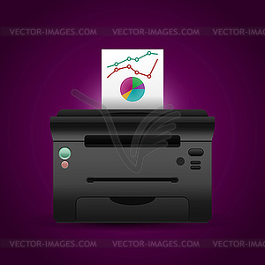 Printer - vector clip art