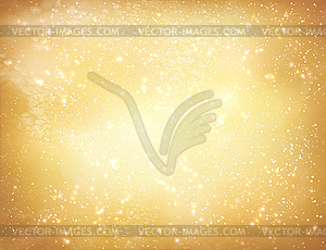 Gold Christmas grunge background - vector clip art