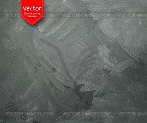 Gark gray gouache texture - vector clipart