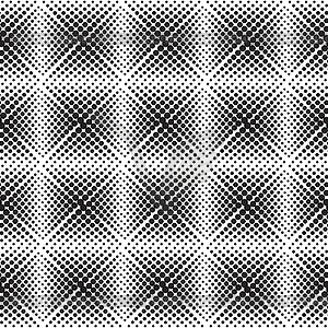 Halftone background seamless pattern - vector image