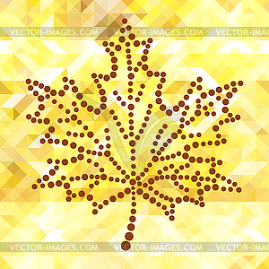 Maple leaf - vector clipart