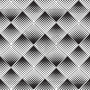 Halftone background seamless pattern - vector clip art