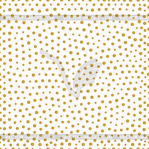 Бесшовные с золотыми точками окрашены - рисунок в векторном формате