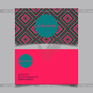 Abstract patterns cards - vector clipart