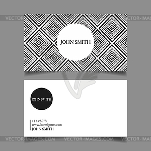 Abstract patterns cards - vector clipart