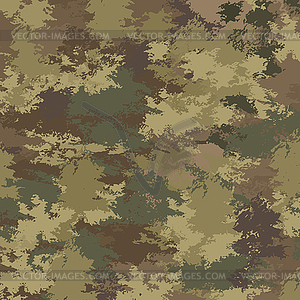 Camouflage military background - vector clipart