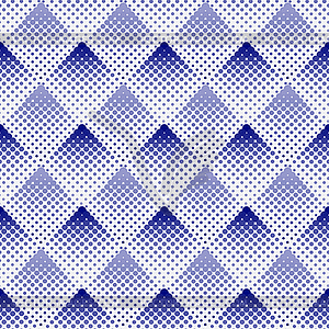 Halftone seamless pattern - vector clipart