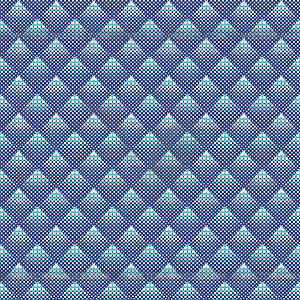 Halftone seamless pattern - vector image