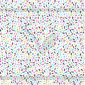 Seamless background geometric shapes - vector clipart