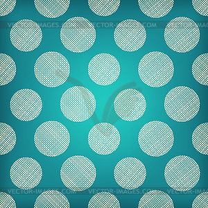 Seamless circles abstract ornament - vector clip art