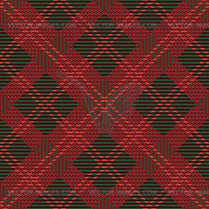 Seamless tartan pattern - vector image