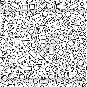 Small geometric shapes - vector clip art