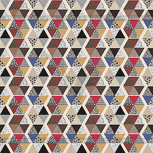 Seamless quilt pattern - vector clip art