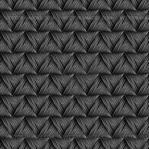 Abstract geometric seamless triangles - vector clipart