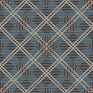 Tartan seamless pattern - vector clipart