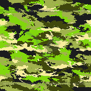 Camouflage military background - vector clip art