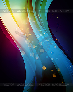 Abstract background with light - vector image
