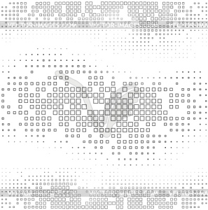 Abstract dotted background - vector clip art