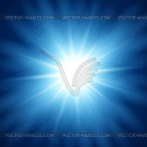 Abstract magic light background - vector image