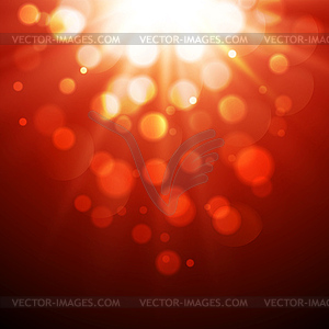 Abstract magic light background - vector image