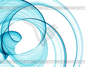 Color abstract lines - vector clipart