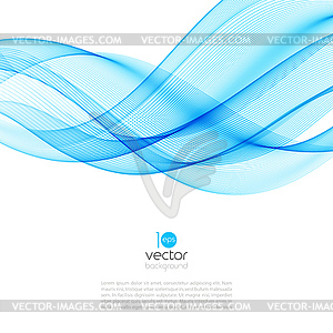 Abstract motion wave - vector image