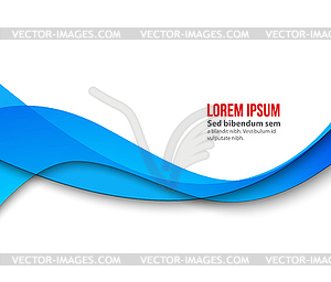 Abstract background, futuristic wavy - vector EPS clipart