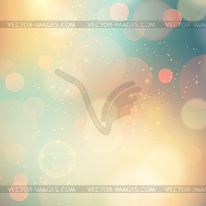 Soft colored abstract background - vector clipart