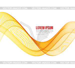 Abstract motion wave - vector clipart