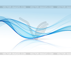 Abstract background, futuristic wavy - vector clipart