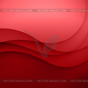 Красный шаблон Абстрактный фон с кривых линий - изображение векторного клипарта