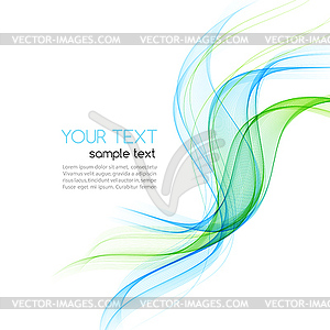 Abstract motion wave - vector EPS clipart