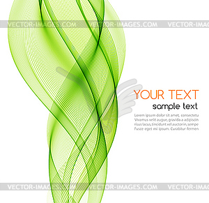 Abstract motion wave - vector image