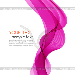 Abstract motion wave - vector image