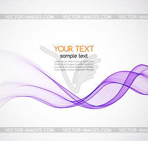 Abstract background, purple wavy - stock vector clipart